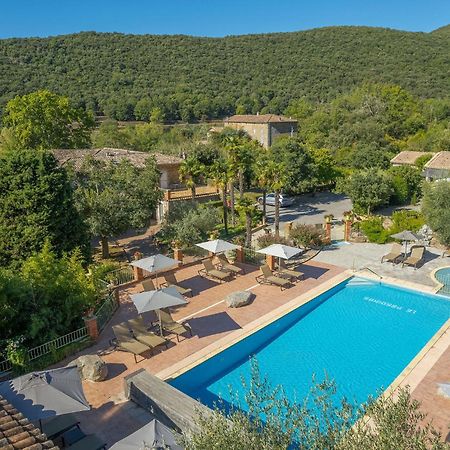 Logis Hotel Restaurant Le Pradinas Anduze Buitenkant foto